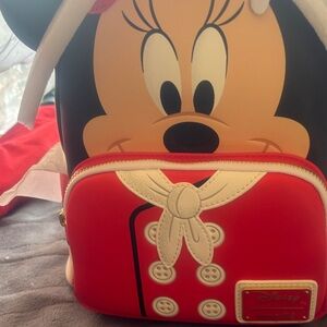 Loungefly Disney Minnie Mouse Red and Black Kids Bag